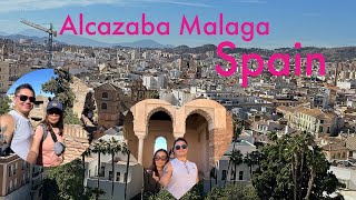 Alcazaba Malaga ปราสาทเก่าแก่สมัยอาหรับยึดครองที่ประเทศสเปน2024 [upl. by Tammi]