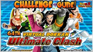 CATEGORY CHALLENGE HOW TO BEAT THE 64TH ULTIMATE CLASH  CATEGORY CHALLENGE GUIDE Dokkan Battle [upl. by Varrian]