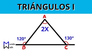 Triángulos I  Teoremas fundamentales Parte 1  Geometría [upl. by Gundry]