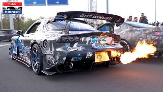 Mazda RX7 Compilation 2024  Turbo Rotary Sounds [upl. by Anol789]