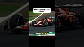 Best commentary moment Charles leclerc wins monza [upl. by Keegan]