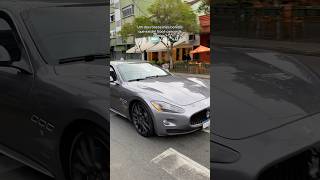 Maserati Granturismo 🧜🏻‍♂️ maserati granturismo v8 ferrari supercar carros aspirado [upl. by Airaet]