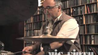 Peter Erskine Brush Lessons 5  Bossa  Pop Grooves [upl. by Ennairam639]