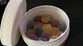 Five CBD  THC Buzz Gummies Review [upl. by Yeroc761]