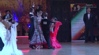 Mikhail Nikolaev  Ksenia Kireeva GL English Waltz [upl. by Filomena287]