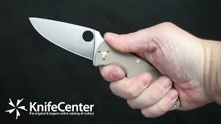 Spyderco Tenacious Folding Knife [upl. by Rankin674]