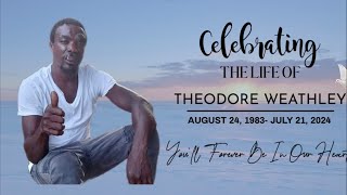 Thanksgiving service for the life of Theodore Weathley [upl. by Pradeep680]