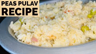 Peas pulao recipe easy recipe By Nimmi’s Kitchen [upl. by Gerhardine]