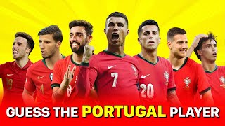 GUESS THE PORTUGAL PLAYER IN 3 SECONDS  FOOTBALL QUIZ 2024 [upl. by Sorenson]