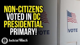 NonCitizens Voted in DC Presidential Primary [upl. by Ettelloc204]