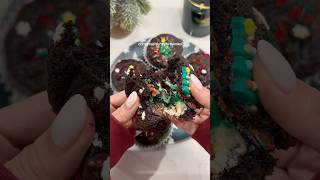 Christmas sluty brownies 🎄🍫 christmasbrownies brownies christmas shorts baking baking yum [upl. by Alym]