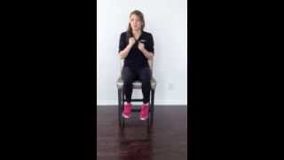 Aim2Walk Presents Wheelchair Boxing Workout [upl. by Donia]