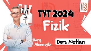 13 TYT Fizik  Basınç Soru Çözümü  Barış AKINCIOĞLU 2024 [upl. by Anirtac]