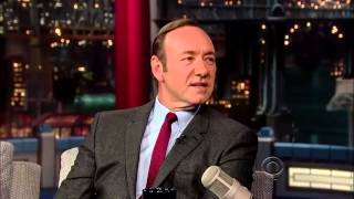 Kevin Spacey Letterman 2014 02 17 HQ [upl. by Colville]