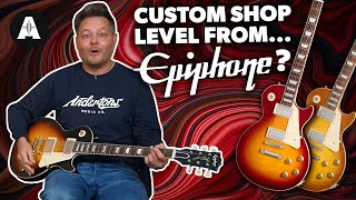 Gibson Custom Shop Specs in an Epiphone  New Epiphone 1959 Les Paul Standard [upl. by Scopp]