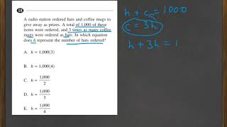 HiSET Math FPT7 18 [upl. by Arvad]