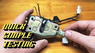 Ford Quick Tips 76 Door Ajar Switch Testing and Replacement [upl. by Paco992]