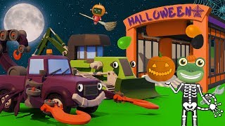 Geckos Garage Halloween Party  Spooky Truck Wash Special [upl. by Lorrimer]