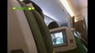 Ethiopian National team player Adane Girma watching Nigerian movie on a flight to South Africaflv [upl. by Waters12]