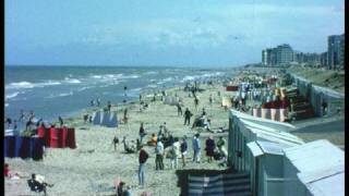 Belgische stranden beaches 1967 Zeebrugge Oostende [upl. by Brander]