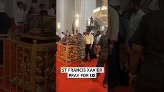 Exposition of Relic Of St Francis Xavier Old Goa [upl. by Natsirhc]