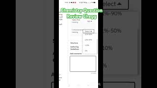 Chegg Chemistry Question review Review account How to review [upl. by Awra426]