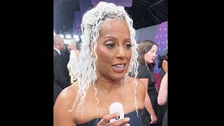 Millicent Shelton Lessons in Chemistry director Emmys 2024 red carpet interview [upl. by Eelnayr]