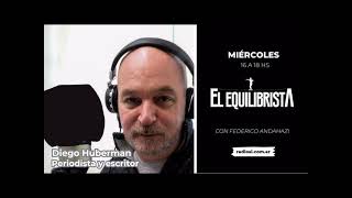 Diego Huberman presenta su nuevo libro quotEscritores suicidsquot en elequilibrista radiosi911 [upl. by Ehsiom854]