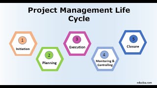 StepsStages of Project Management Life Cycle [upl. by Ajin817]