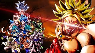 Dragon Ball Legends Gameplay  Hyperdimensional CoOp VS Legendary Super Saiyan Broly [upl. by Elmira]