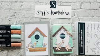 SNEAK PEEK JAHRESKATALOG Stampin up 2024 Vogelhäuschen Landhausglück Lochstickerei [upl. by Yaras]