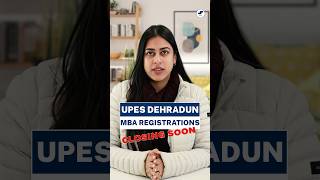 🤔UPES Dehradun MBA Admission Deadline SOON Eligibility MBA Programs✔️shorts shortsvideo mba [upl. by Esineg]