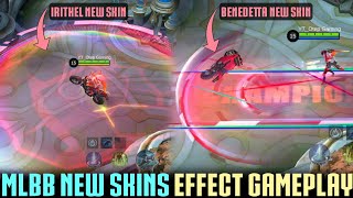 MLBB New Skins Effect Gameplay  Early Access [upl. by Atterual7]