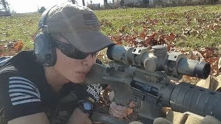 Trijicon Accupower 14x24 Segmented CircleDot BDC Reticle Review [upl. by Guglielma]