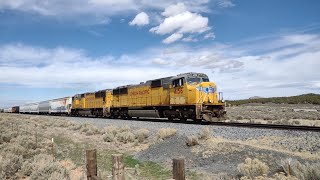 Chasing UP LUD53 from Iron Springs to Cedar City Utah [upl. by Rozamond]