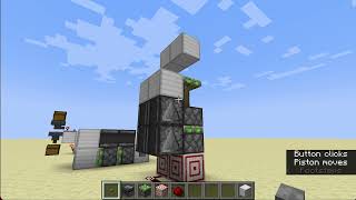 Tileable Double Piston Extenders in Minecraft Java 120 [upl. by Ahsinert33]