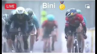 BINIAM GIRMAY🇪🇷Wins🏆The 2024 Tour de France Saitama Criterium💪✊️ [upl. by Asserrac]