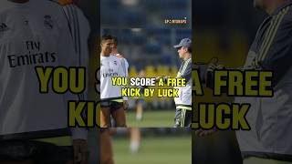 Ronaldo didnt know how to take a free kick he scored all of them by luck 😂😂 shorts [upl. by Joycelin299]