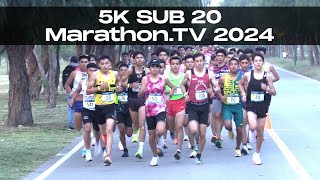 CARRERA 5K MENORES DE 20 AÑOS MarathonTV 2024 [upl. by Yartnod]