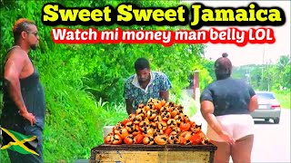 Jamaican Country Gyal Thickness Roadside Ackee amp Scenic Views [upl. by Eicart]