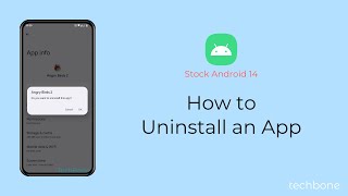 How to Uninstall an App Android 14 [upl. by Yremrej109]