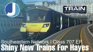 Train Simulator Classic  Southeastern Network  Class 707  London Charing Cross  Hayes [upl. by Choo591]