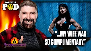 Mick Foley on meeting Chyna  Foley is POD [upl. by Yelsha]