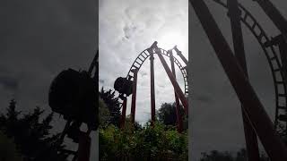 DRAGONS FURY at Chessington 🐉🎢  rollercoaster themepark shortsfeed ride [upl. by Nylram]