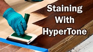 Staining a White Oak Floor With Basic Coatings HyperTone  City Floor Supply [upl. by Yule]