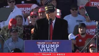 Massive Crowd at Donald Trump Rally in Macon GA You Won’t Believe What He Said [upl. by Coward]