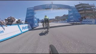 Stage 4  2016 Amgen Tour of California Javier Megias POV [upl. by Leonardi]