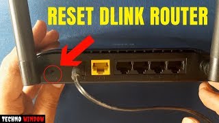 How to Reset Dlink Router to Default Settings [upl. by Monarski560]