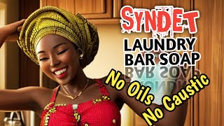 Making laundry bar soap without oils and caustic PRACTICAL VIDEO [upl. by Senzer]