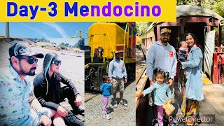 Day 3 Mendocino Northern California USA 🇺🇸Skunk Train rideMendocino Botanical Garden [upl. by Ahsinroc]